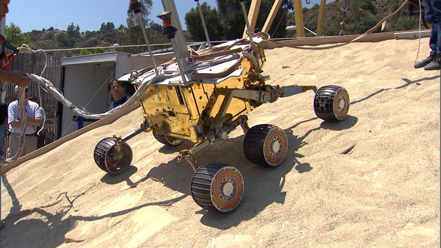 Mars Rover driving