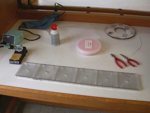soldering setup