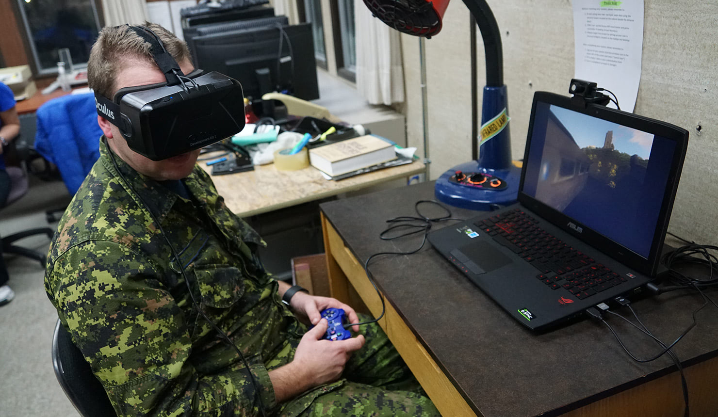 Virtual reality tech