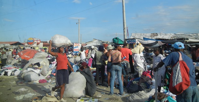 The streets of Port-au-Prince.