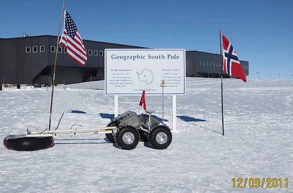 Yeti at the South Pole
