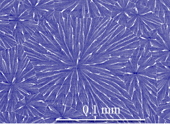 Photo of germanium tin crystallization