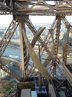 Eiffel Tower wind turbine